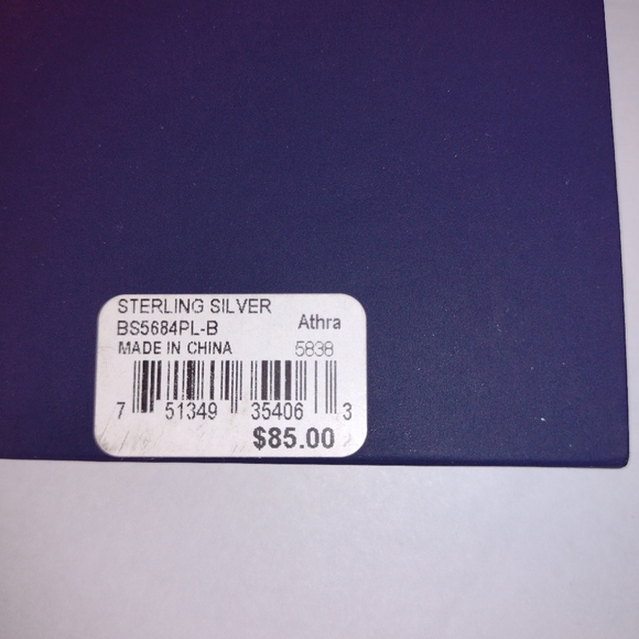 Culture Pearl Neckklace/Earrings Set Sterling Silver 18" New Org.85.00 - Picture 4 of 4